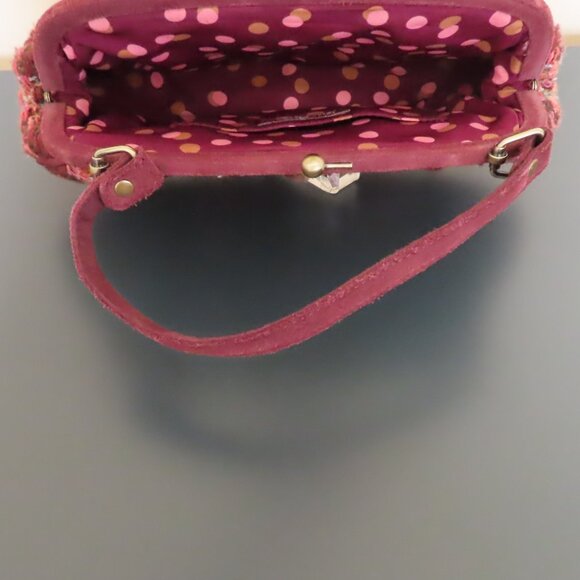 Vera Bradley Kisslock Annie Plaid Tartan Tweed Boucle Purse - Picture 8 of 10